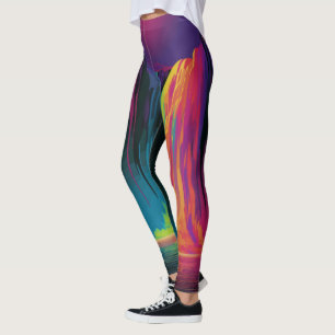 Magical cascade, captivating serenity leggings