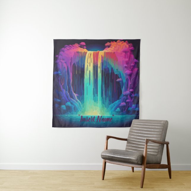 Magical cascade, captivating serenity tapestry (In Situ)