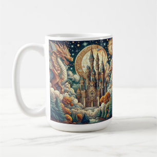 Magical Castle in a Mystical Fantasy World Coffee Mug
