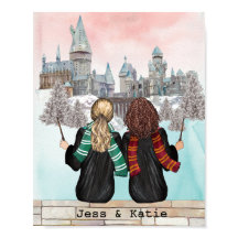 Magical Castle Wizard Portrait, Wizards Print