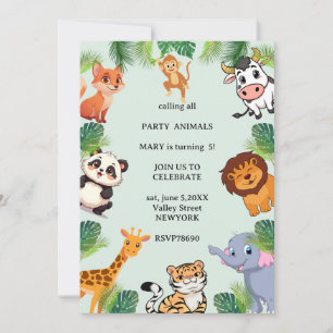 Magical Cave Adventure Party Invite
