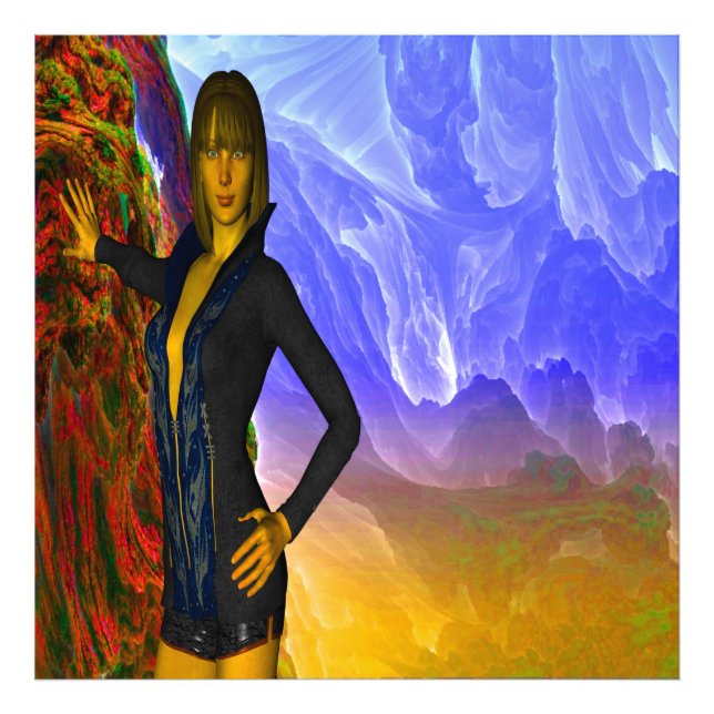 Magical Cave Photo Print (Front)