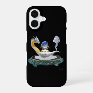 Magical Ceramic Dragon Lantern Fantasy Art iPhone 16 Case