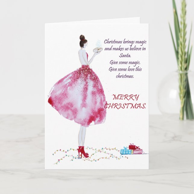 Magical Christmas Card (Front)
