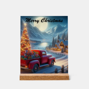 Magical Christmas Eve Delivery Acrylic Sign