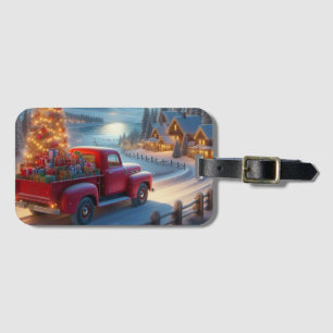 Magical Christmas Eve Delivery Luggage Tag