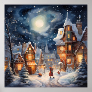 Magical Christmas Eve Poster