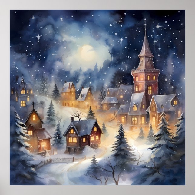 Magical Christmas Eve Poster (Front)
