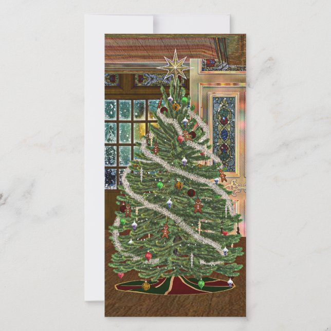 Magical Christmas Holiday Card (Front)