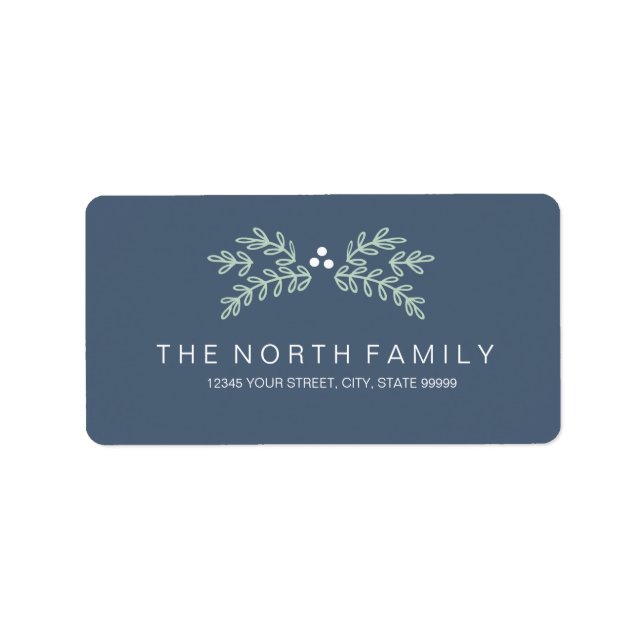 Magical Christmas Mistletoe ID441 Label (Front)