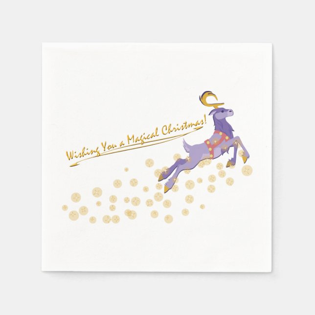 Magical Christmas Napkin (Front)