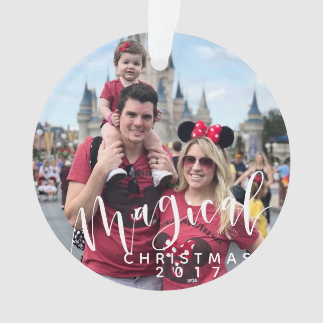 Magical Christmas ornament (Front)