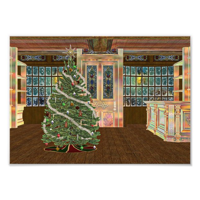 Magical Christmas Photo Print (Front)
