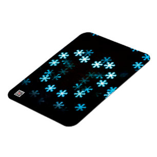 Magical Christmas Snowflakes Magnet