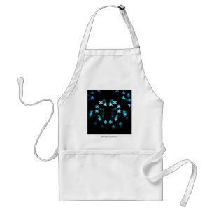 Magical Christmas Snowflakes Standard Apron