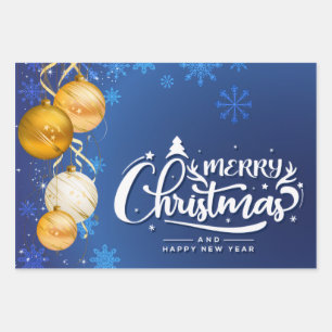 Magical Christmas Spirit – Festive Holiday Design Wrapping Paper Sheet