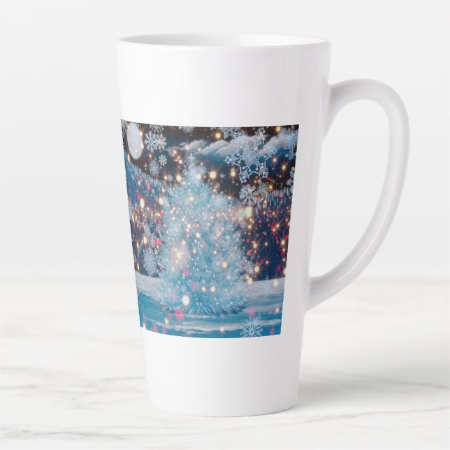 Magical Christmas Tree Latte Mug (Right)