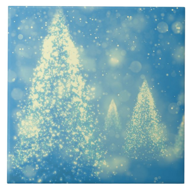 Magical Christmas Trees Tile (Front)