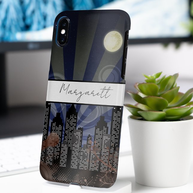 Magical City Nightscape Personalised Case-Mate iPhone Case (Creator Uploaded)
