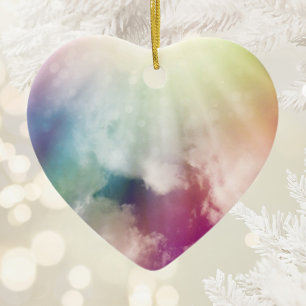 Magical Clouds Ceramic Tree Decoration