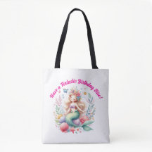 Magical colourful Mermaid Fintastic Birthday Gift