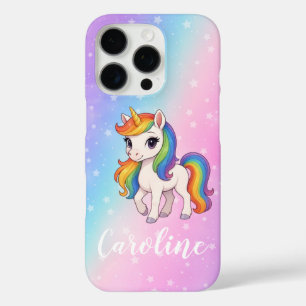 Magical colourful unicorn  iPhone 16 pro case
