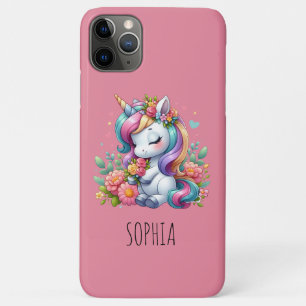 Magical Colourful Unicorn Girly Birthday Gift iPhone 11 Pro Max Case