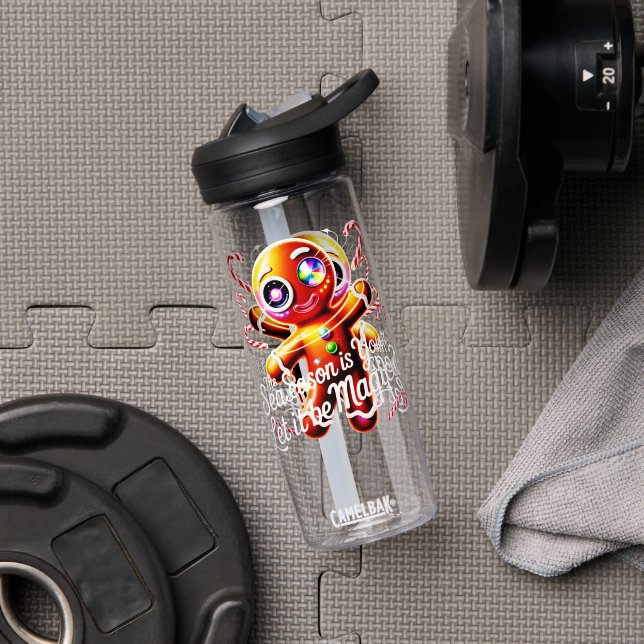 magical Cosmic Gingerbread Insulated Water Bottle (Gym (Rotated))