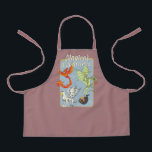 Magical Creatures Vintage Graphic Apron<br><div class="desc">Celebrate the wonder of the wizarding world with this vibrant “Magical Creatures” design. Featuring a stunning collection of legendary beasts — including a blazing phoenix, a soaring hippogriff, a mighty dragon, and a mischievous nifﬂer — this colorful illustration captures the excitement and diversity of magical wildlife. Set against a softly...</div>
