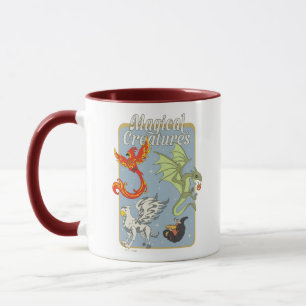 Magical Creatures Vintage Graphic Mug
