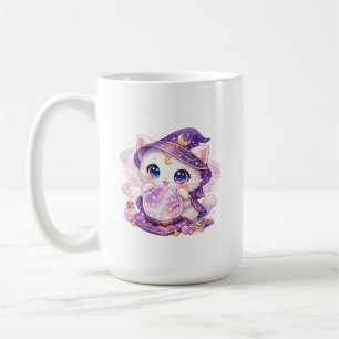 Magical Crystal Ball Cat Coffee Mug