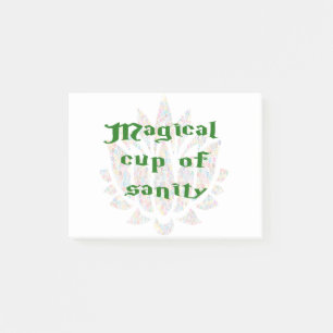 Magical Cup of Sanity Post-it Notes