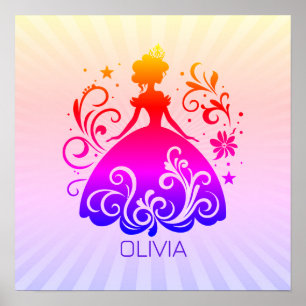 Magical Custom Print, Princess Room Perfect Poster