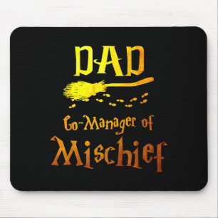 Magical Dad, Manager Of Mischief Birthday Family M Mouse Mat