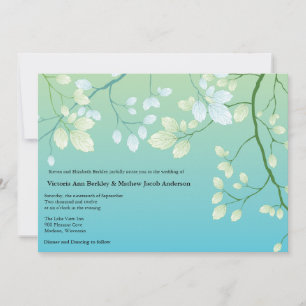 Magical Darden -Floral Wedding Invitations