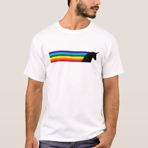 Magical Dashing Unicorn rainbow Stallion Tshirt