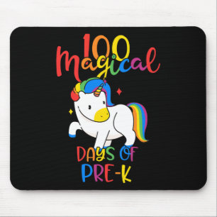 Magical Days Of Pre-k 100th Day Of School Teachers Mouse Mat