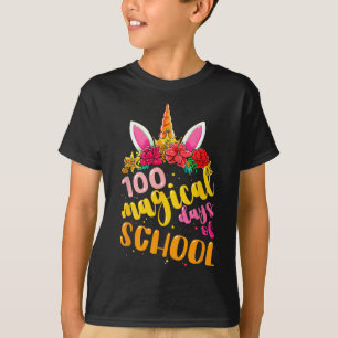 Magical Days Of School Unicorn Lover Teacher Stude T-Shirt