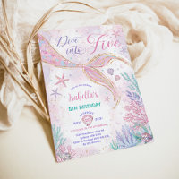 Magical Dive into Five Mermaid 5th Birthday Party