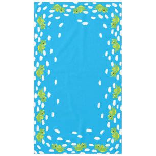 Magical Dragon Cute First Birthday Table Cloth