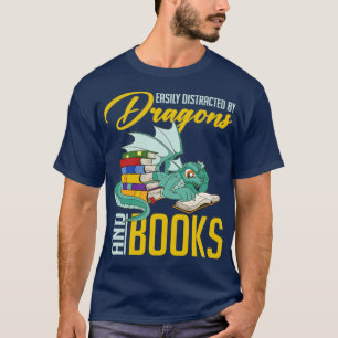 Magical Dragon Lover Book Lover Reading Funny Book T-Shirt