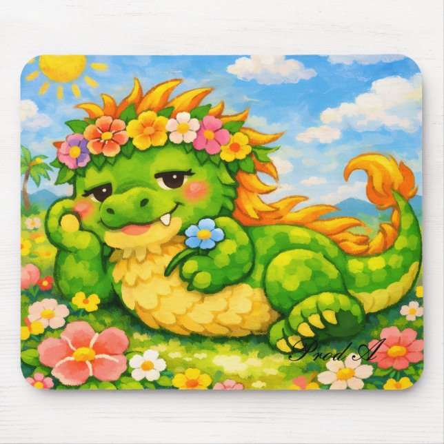 Magical Dragon★ Mouse Mat (Front)