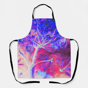 Magical Dragonfly Forest Apron