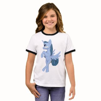 Magical Dream Horse Daisy Ringer T-Shirt
