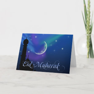 Magical Eid Night - Islamic Greeting Card