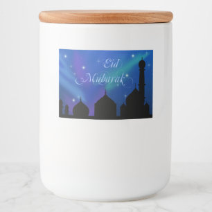 Magical Eid Night - Islamic Greeting Food Label