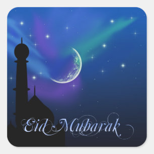 Magical Eid Night - Islamic Greeting Sticker