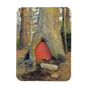 Magical Elf House Magnet