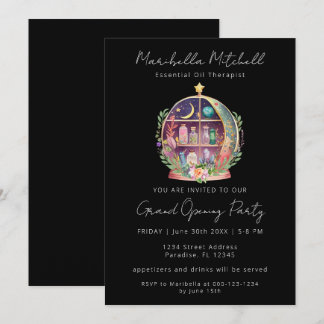 Magical Essential Oils Apothecary Business Event Invitation