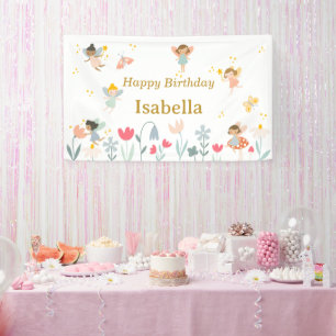 Magical Fairies Birthday Party Banner